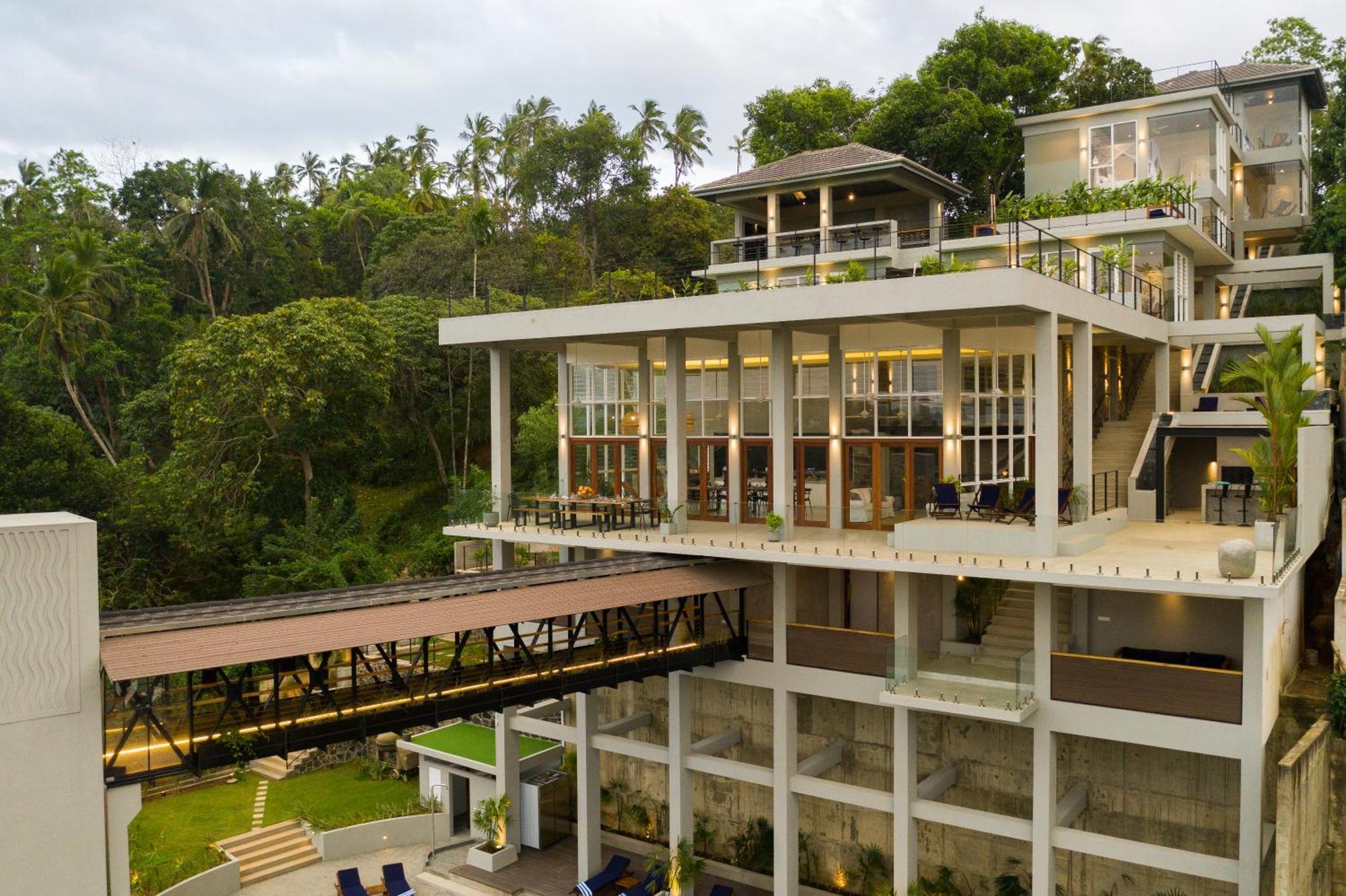 Hotel The Nine Mirissa Esterno foto