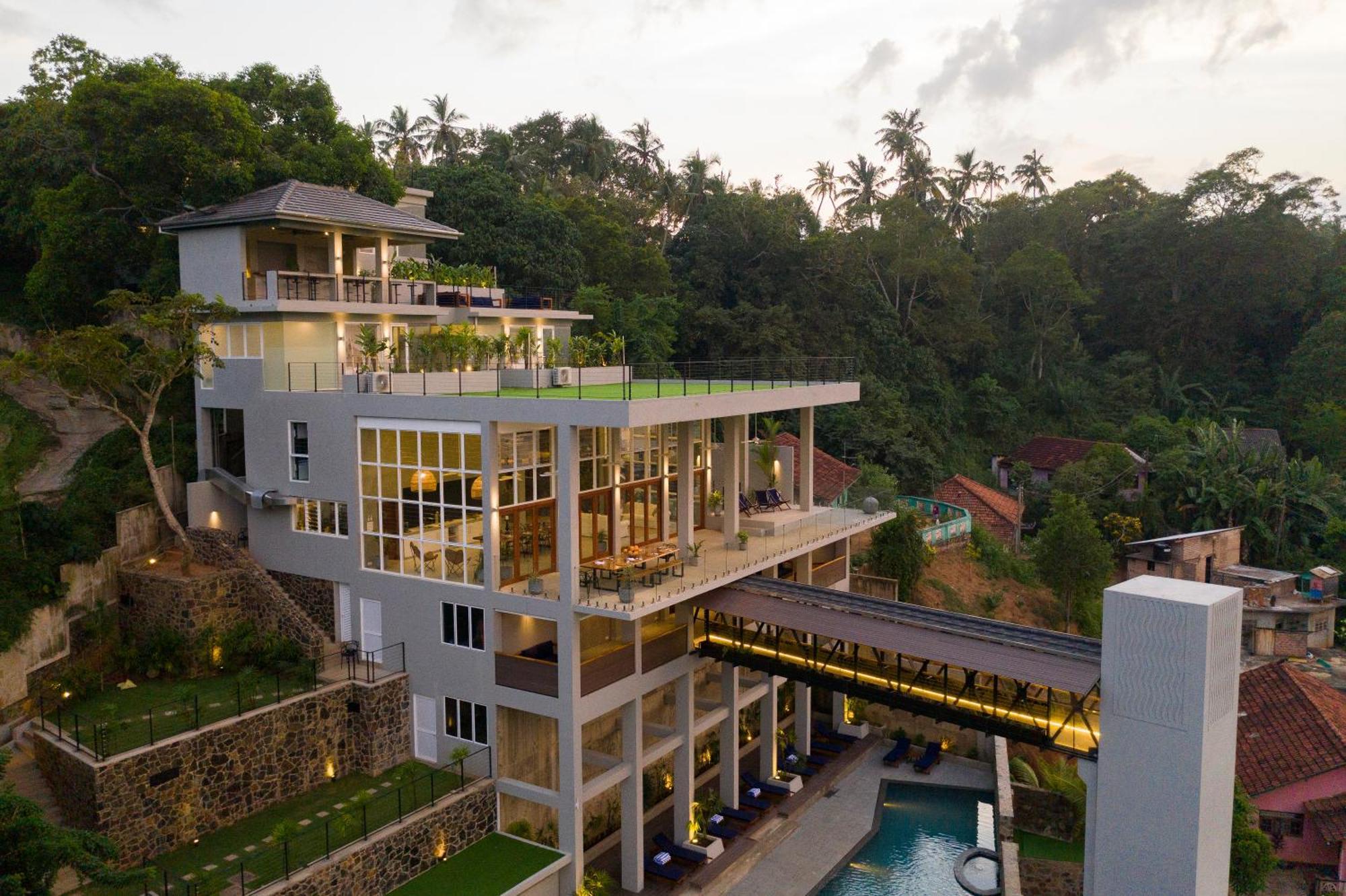 Hotel The Nine Mirissa Esterno foto